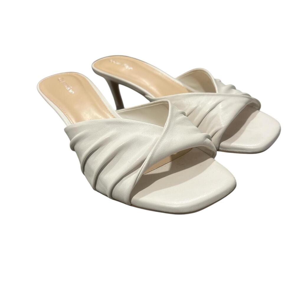 Calvin Klein White Leather